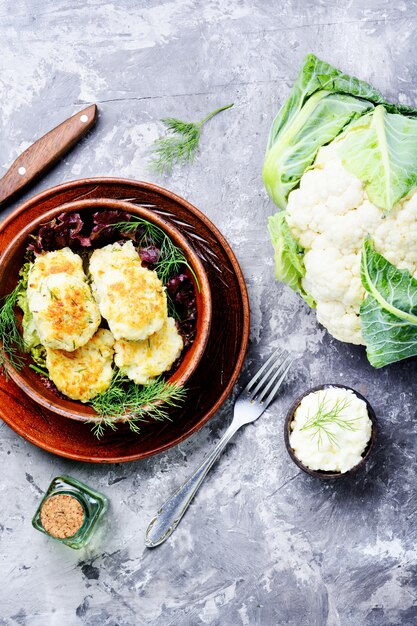 Photo côtelette de légumes végétalien