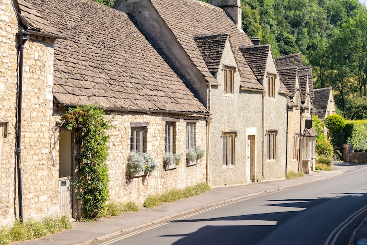 Photo cotswolds villages angleterre royaume-uni
