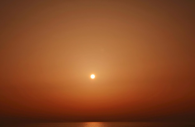 Coucher du soleil à Cala de Roche, Conil de la Frontera, Cadix.