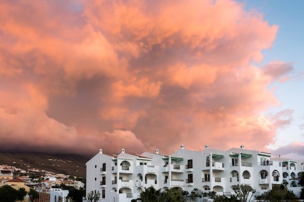 Coucher du soleil à Callao Salvaje, Santa Cruz de Tenerife Espagne