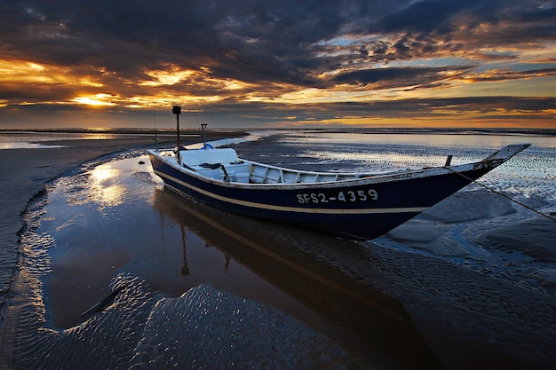 le coucher du soleil