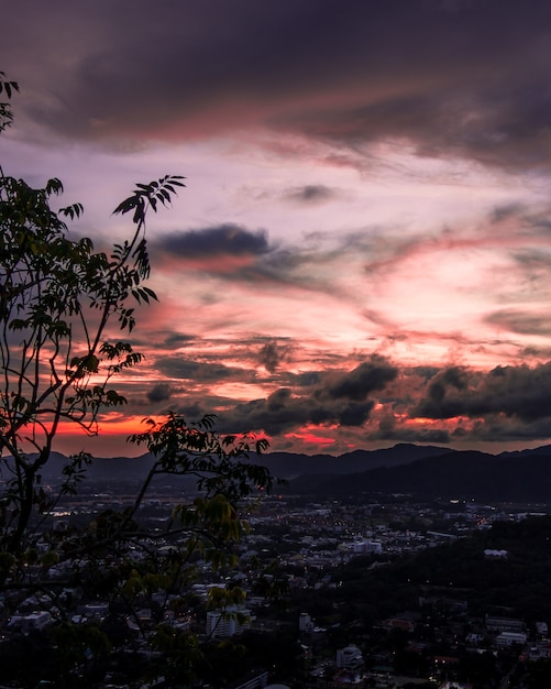 Coucher de soleil sur Phuket