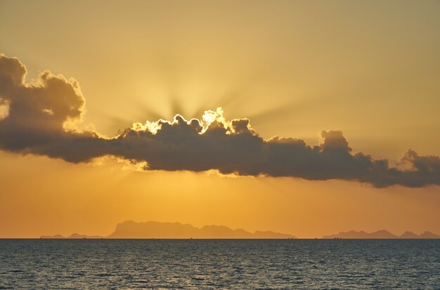 Coucher de soleil sur Phuket