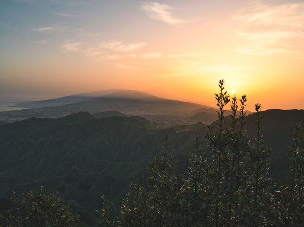 Coucher de soleil à Ténérif