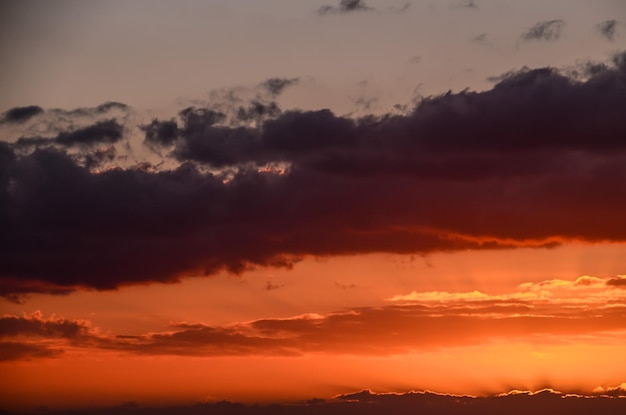 coucher de soleil tropical