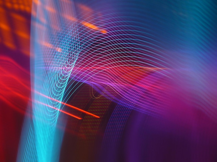 Photo des couches de lumière incroyables, une technologie de prise de vue de pointe, un contenu de haute technologie et une certaine unicité.