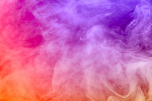 Photo couleur d'arrière-plan du pinceau de fumée