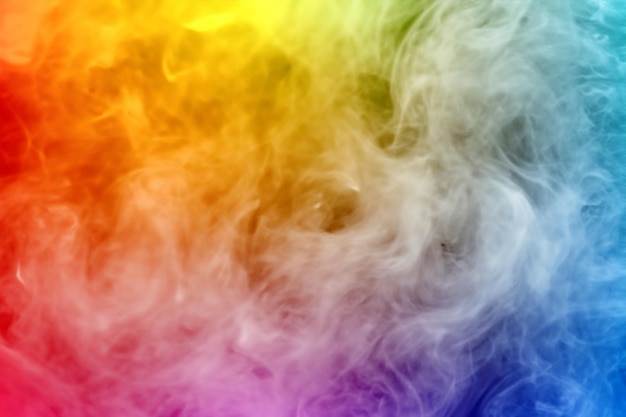 Photo couleur d'arrière-plan du pinceau de fumée