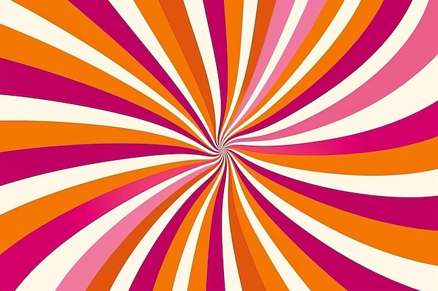 Couleur bonbon, fond sunburst, abstrait, rayons de soleil roses, papier peint design, lignes filantes colorées