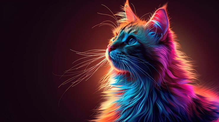 Photo la couleur majeste est une élégance moderne.