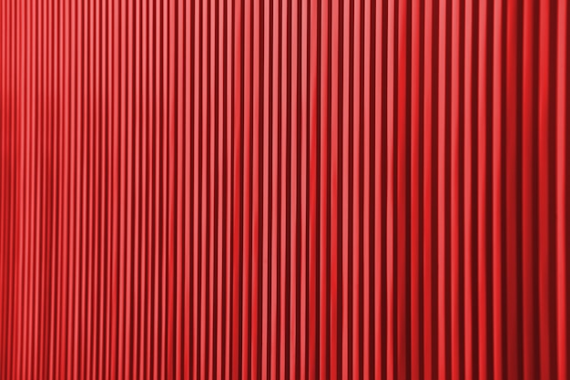 Couleur de mur rouge à rayures