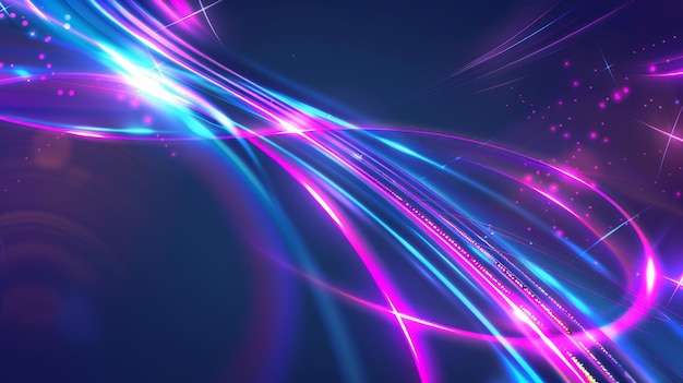 couleur néon brillante abstract futuriste arrière-plan