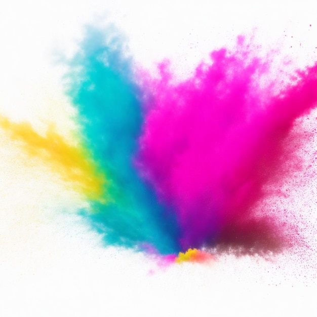Couleur poudre photo holi