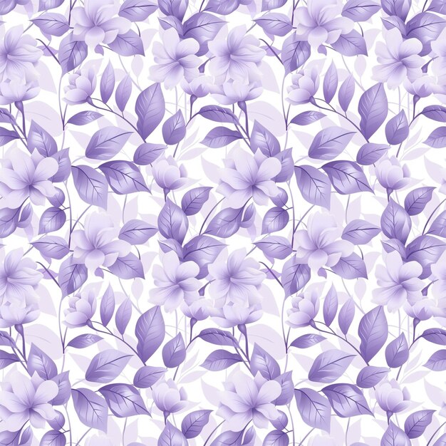 Photo la couleur pourpre florale forme un motif de tissu naturel sans couture