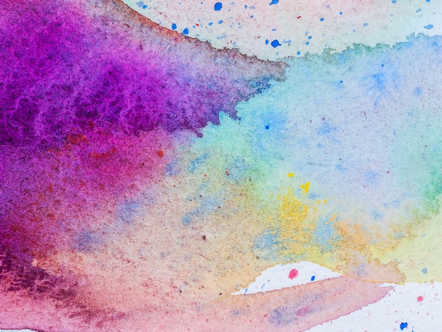 Couleur et texture de la couleur de l&#39;eau sur papier