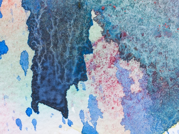 Couleur et texture de la couleur de l&#39;eau sur papier