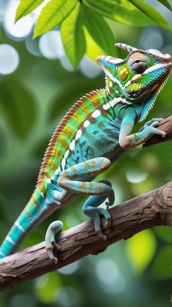 Les couleurs du caméléon