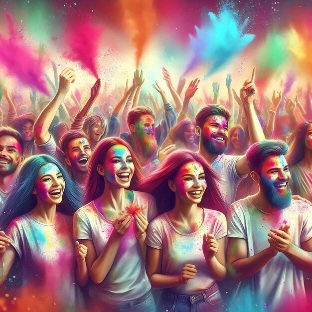 Les couleurs du Holi