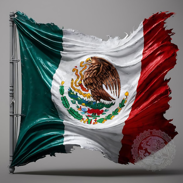 Les couleurs de la fierté Le drapeau mexicain