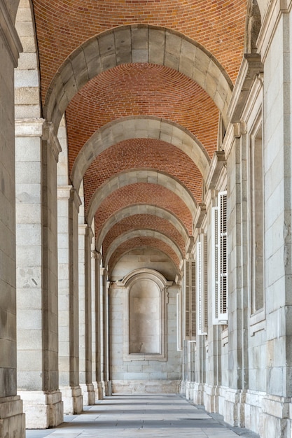 Couloir du palais de madrid