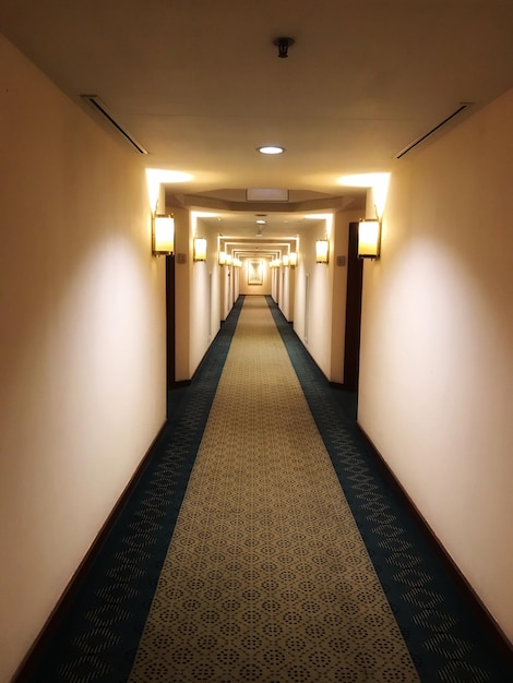 Couloir vers les chambres