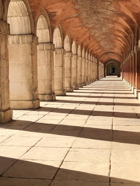 Photo les couloirs du palais d'aranjuez