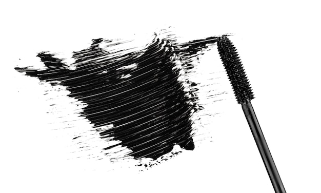 Coup De Mascara Noir Avec Pinceau Applicateur