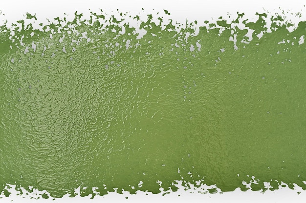 Coup vert de texture de peinture