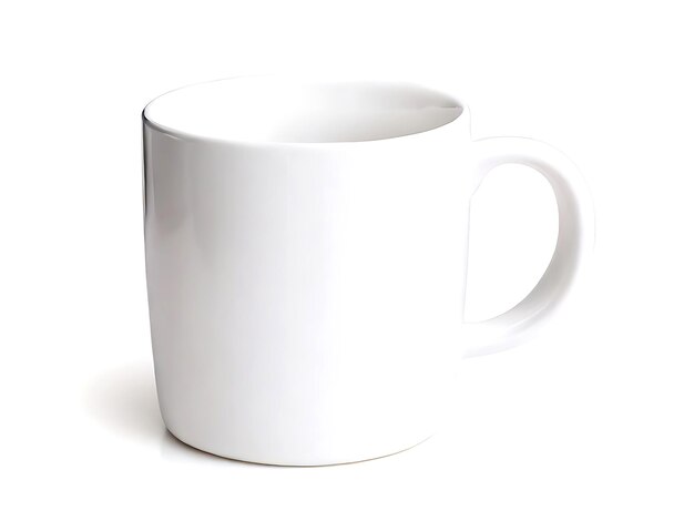 Photo coupe blanche réaliste vectorielle gratuite et tasse blanche images générées par l'ia