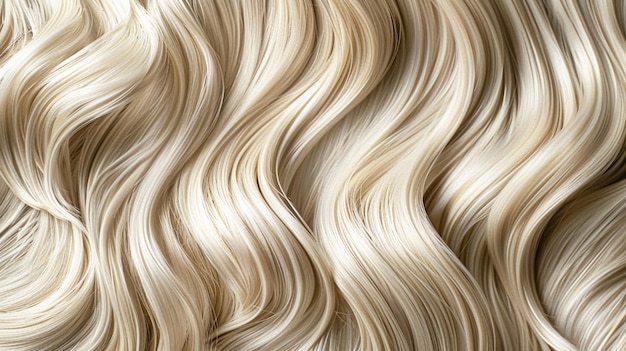 Coupe de cheveux beauté et soin des cheveux longue blonde cheveux sains texture fond pour les soins capillaires shampooing extensions de cheveux et salon de coiffure