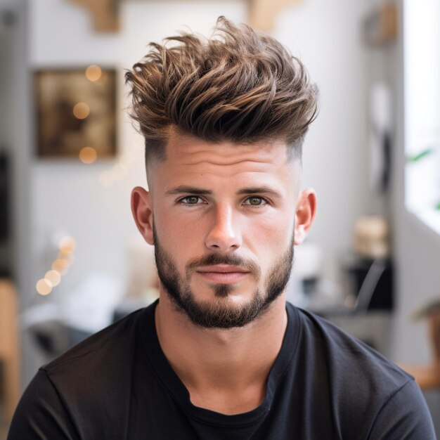 Photo coupe de cheveux pour homme