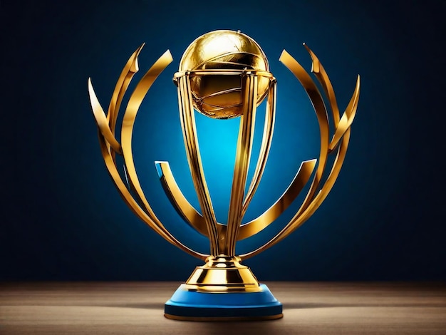 La coupe du monde de cricket 2024 poster de trophée modèles de médias sociaux