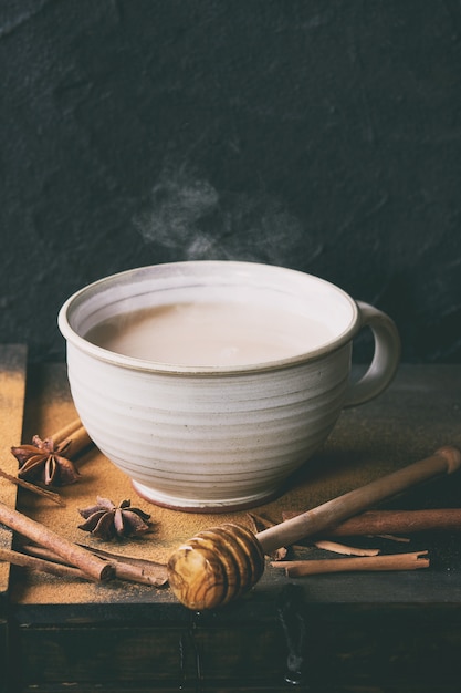 Coupe de masala chai