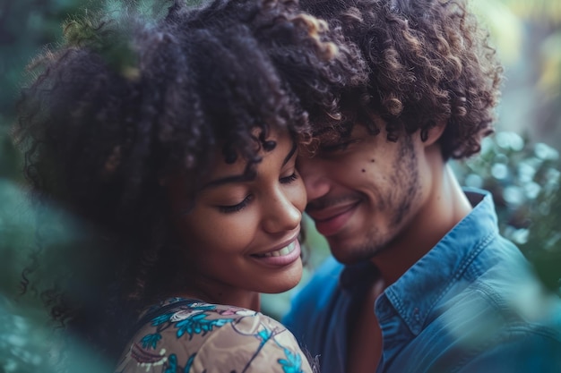 Photo couple amoureux ensemble