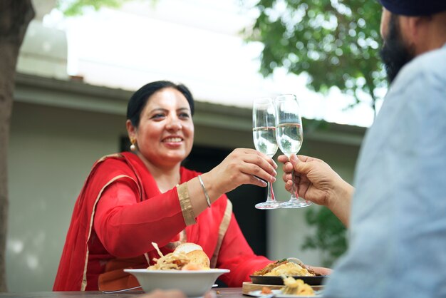 Couple d&#39;amoureux des indiens