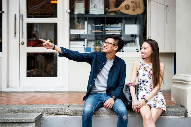 Couple asiatique datant