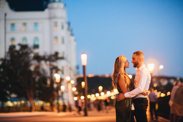 Couple à Budapest