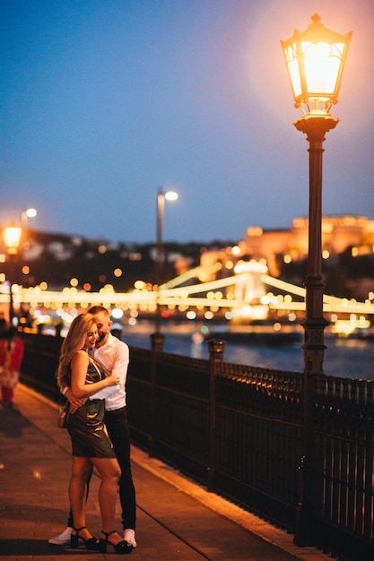 Couple à Budapest