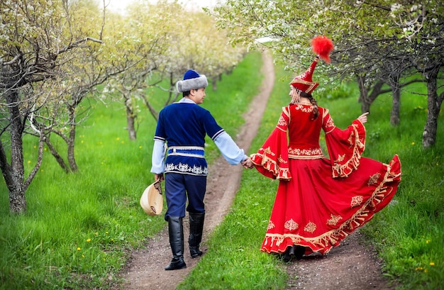 Photo couple kazakh amoureux