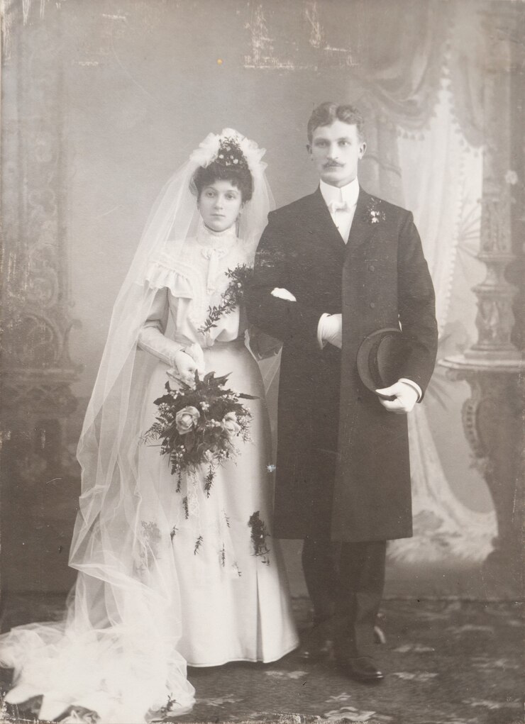 Photo couple de mariage