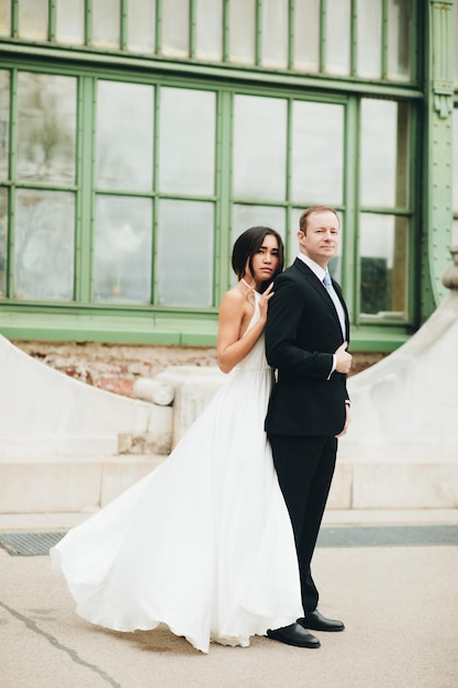 Couple de mariés à Vienne