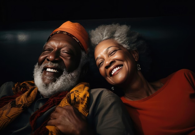 Un couple de personnes âgées