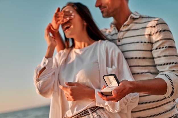 couple sur la plage