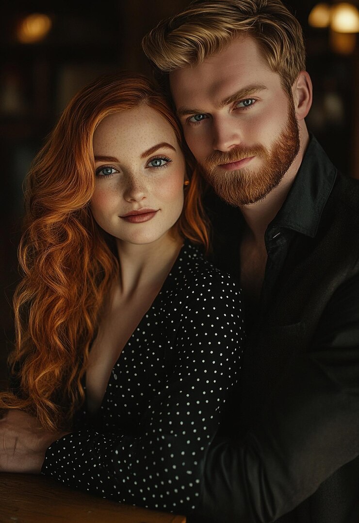 un couple pose pour une photo avec les mots " amour " sur le visage