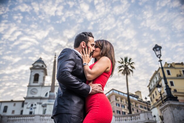 Couple à Rome