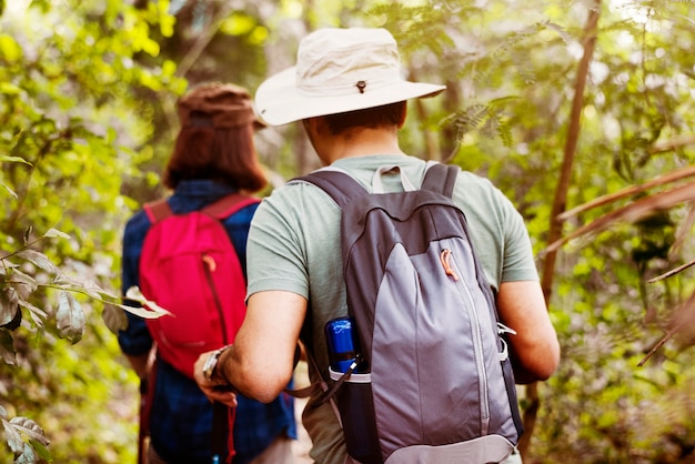 Couple, Trekking, Ensemble