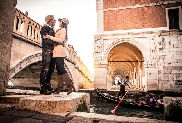 Couple à Venise