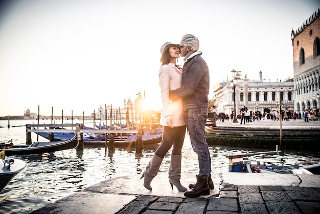 Couple à Venise