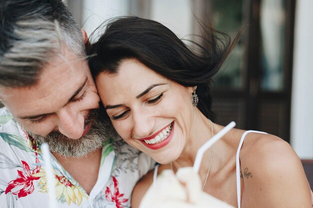 Couple en voyage de noces