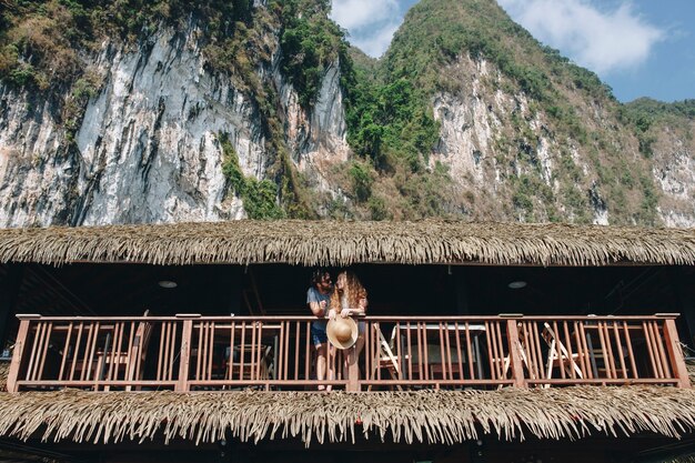 Couple en voyage de noces